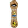 Corde à double alpinisme 2x60m ICE LINE 8.1 UNICORE GOLDENDRY jaune-orange BEAL