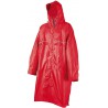 Poncho de randonnée imperméable Rain Stop Front Zip rouge CAMP