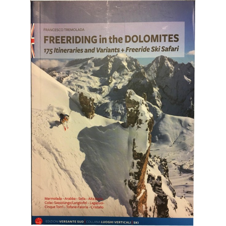 Livre Ski FREERIDING in the DOLOMITES - Editions Versante Sud