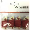 Lot de 4 haubans de tente GUYLINE PRO SET rouge Vaude