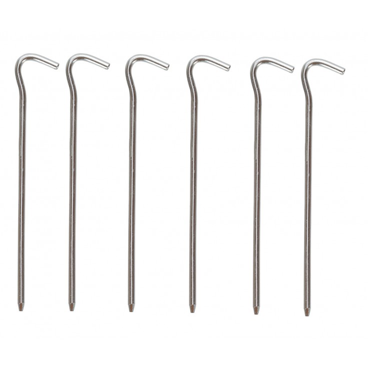 Lot de 6 piquets STEEL PEG 22cm Vaude