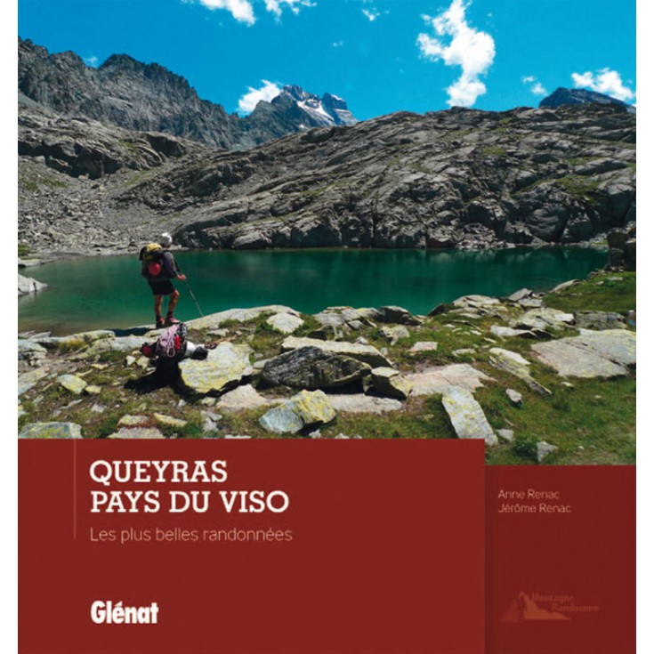 Livre QUEYRAS PAYS DU VISO - Les plus belles randonnées - Renac - Editions Glénat