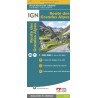 Carte IGN plastifiée de la Route des Grandes Alpes 1/220000 GTA