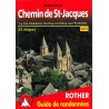 Livre Guide de Randonnée CHEMIN DE ST JACQUES -Bettina Forst- Editions Rother