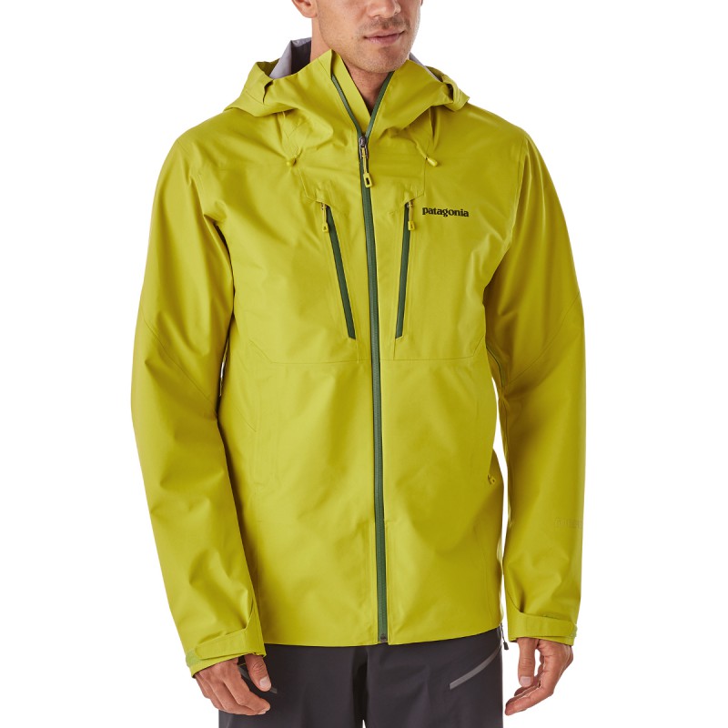 Veste Gore-Tex homme TRIOLET JACKET Fluidgreen Patagonia - Montania Sport