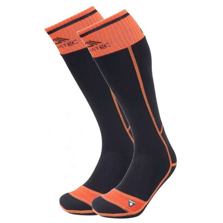 Chaussettes Primaloft Expeditions gris-orange Lorpen