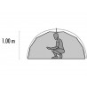Tente Elixir 1 verte + Footprint MSR GEAR