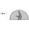 Tente Elixir 3 verte + Footprint MSR GEAR