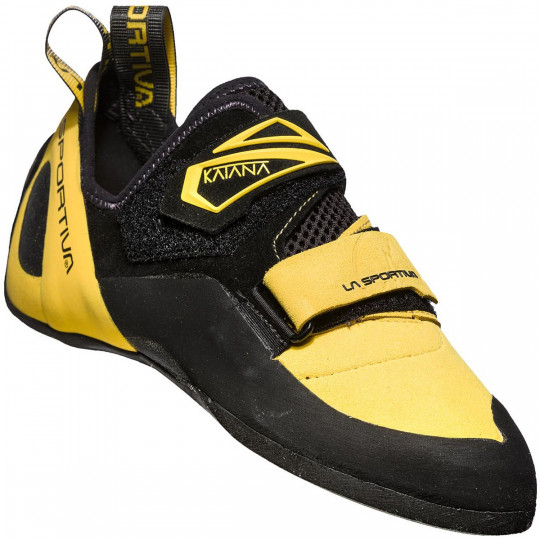 Chausson escalade KATANA 2018 V3.0 jaune noir La Sportiva