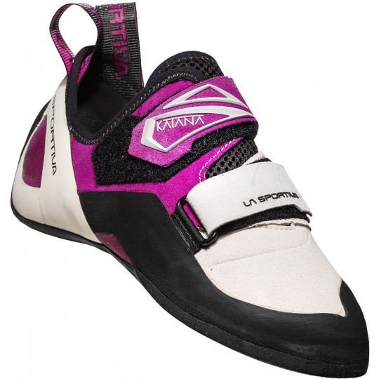 Chausson escalade femme KATANA WOMAN 2018 V3.0 blanc-rose La Sportiva