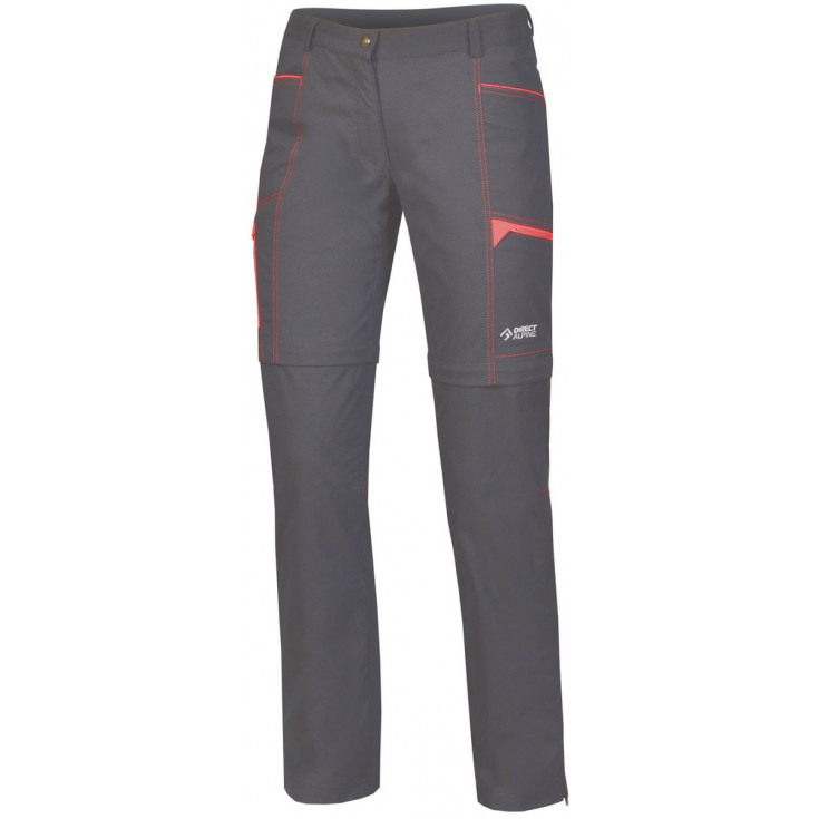 Femme Beam Off Lady Randonnée Plus Directalpine De Convertible Anthracite Pantalon Zip dshrtQ