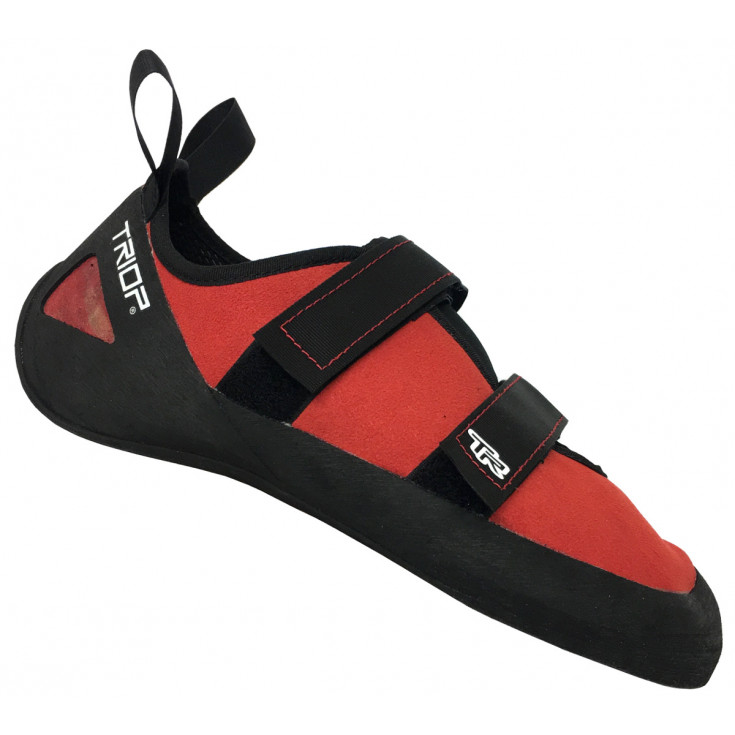 Chausson escalade SPLASH TR VELCRO rouge Triop 