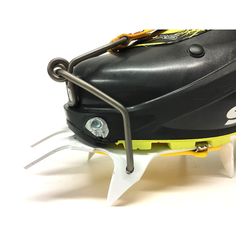 Crampons ski alu 10P SKI TOUR SKIMATIC 2.0 Grivel + antibottes