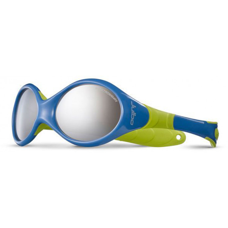 Lunettes de soleil enfant LOOPING 2 bleu-anis SPECTRON 4 ...
