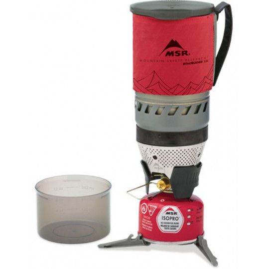 Système de réchaud WINDBURNER 1.0L STOVE rouge MSR
