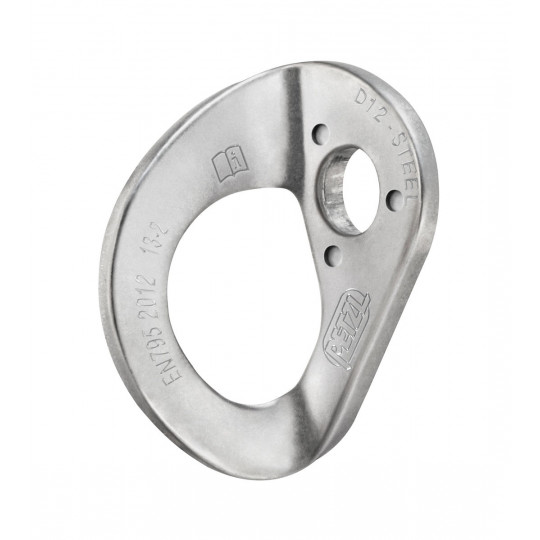 Plaquette d'amarrage Coeur Acier 12mm Petzl