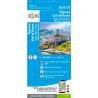 Carte  TOP 25 IGN 3633 ET TIGNES-HAUTE MAURIENNE-VANOISE 2018