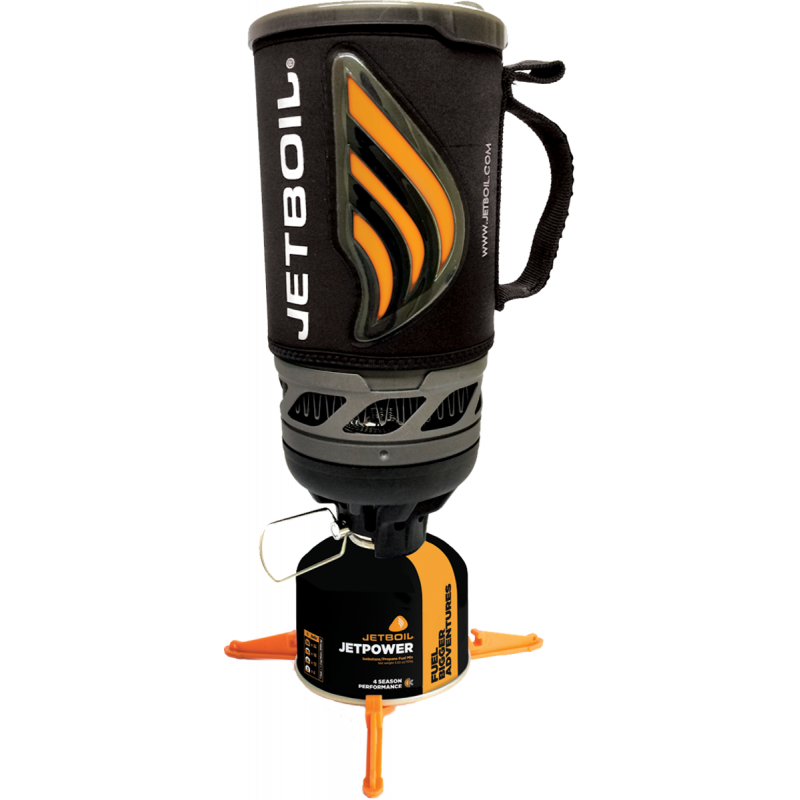 Réchaud à gaz avec popote intégrée Jetboil FLASH carbone Jetboil