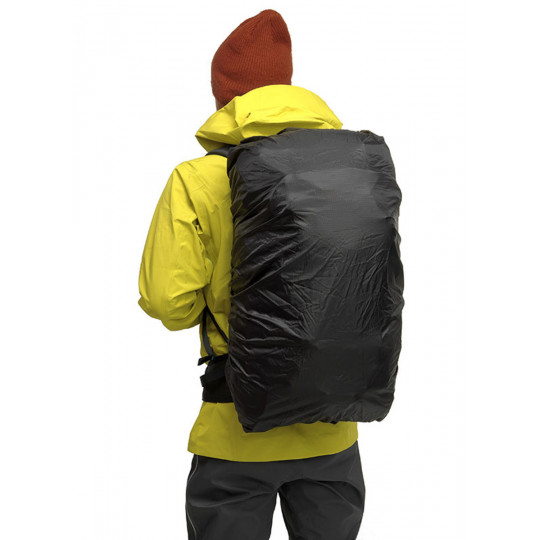 Housse de sac à dos imperméable recyclée (18-35L) - Noir