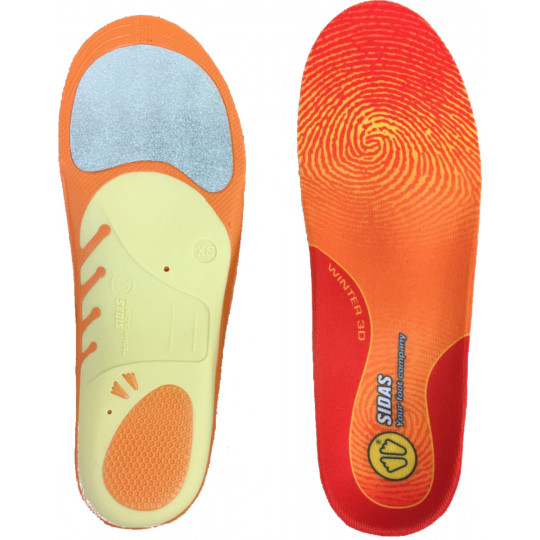 Semelles ski WINTER 3D orange Sidas 