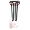 Lot de 4 piquets de tente CARBON CORE M 15cm MSR