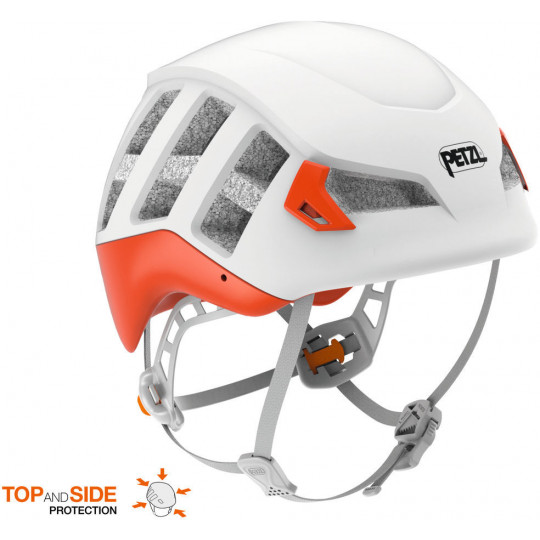 Casque escalade et alpinisme METEOR rouge-orange Petzl 