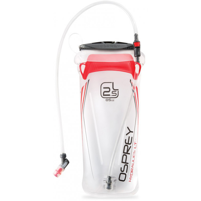Poche à eau réservoir HYDRAULICS LT 2.5L Red Osprey Packs Montania Sport