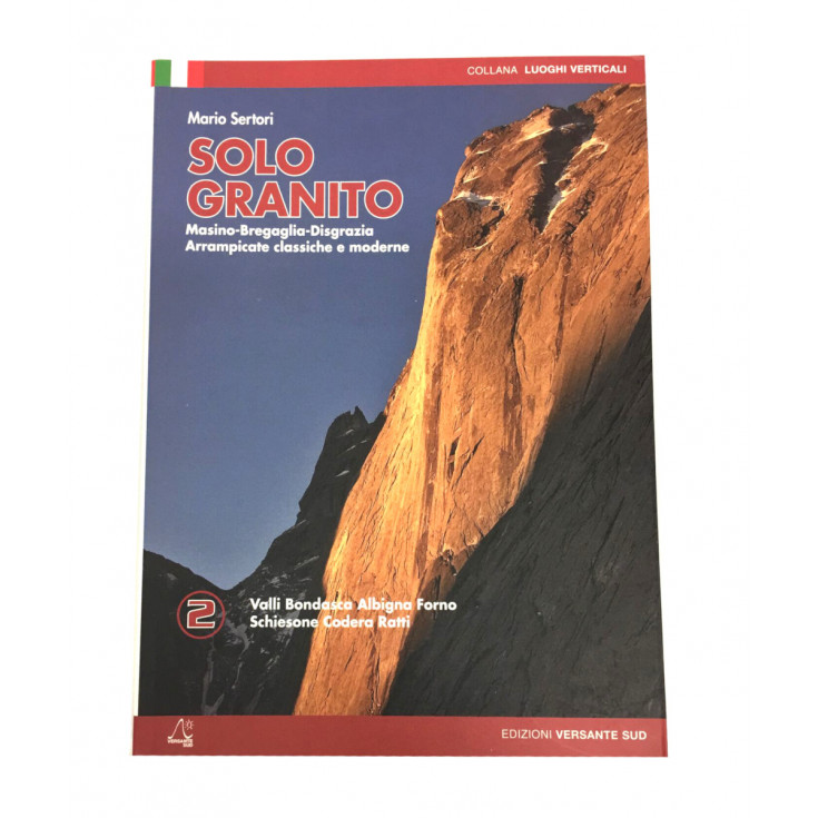 Livre Topo Escalade Italie SOLO GRANITO - Tome 2 - Editions Versante Sud