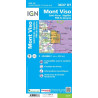 Carte TOP 25 IGN 3637 OT MONT VISO-ST VERAN-QUEYRAS