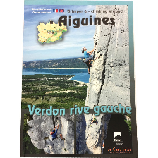 Livre Topo Escalade Grimper à Aiguines - VERDON RIVE GAUCHE - FFME