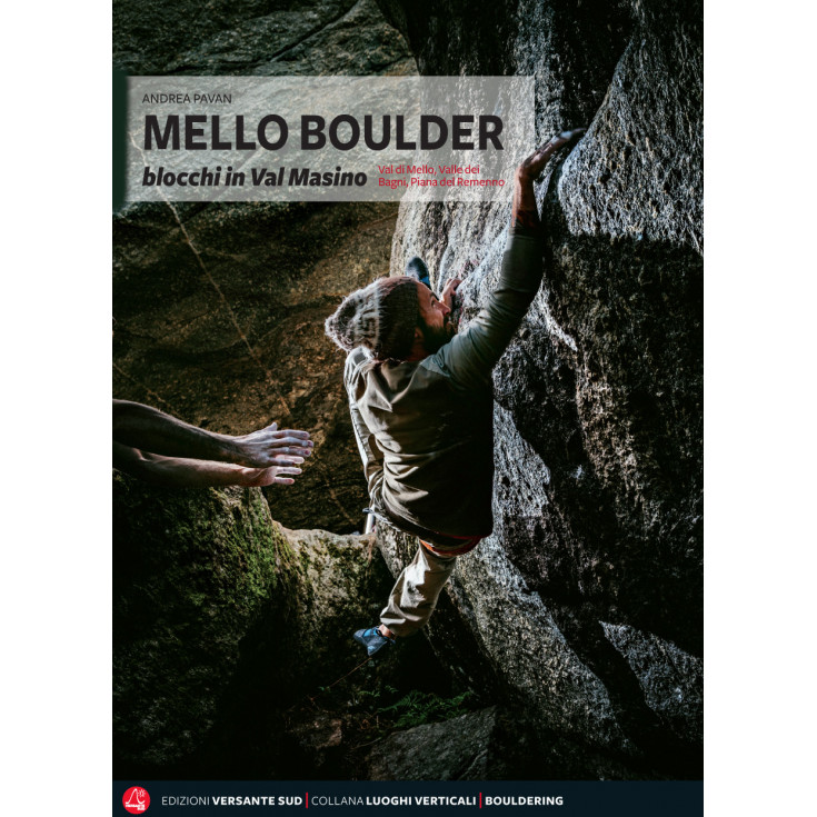 Livre Topo Escalade Italie - MELLO BOULDER (ENGLISH) - Andrea Pavan - Versante Sud - 2018