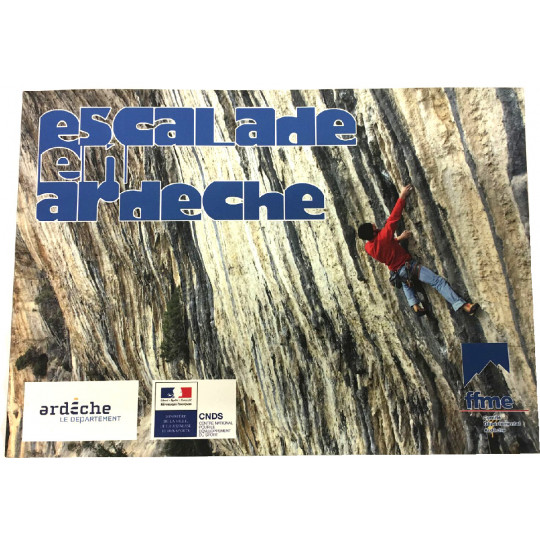 Livre Topo Escalade en ARDECHE - FFME - 2017