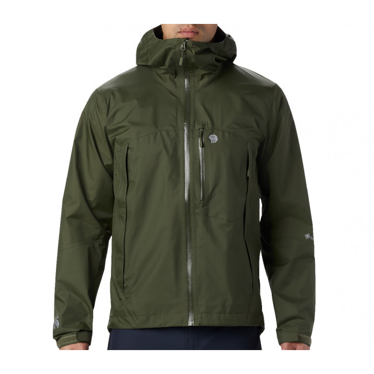 Veste GORETEX PACLITE homme 2.5L Exposure Jacket DarkArmy Mountain