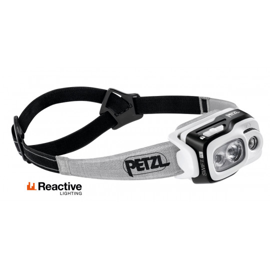 Lampe frontale rechargeable SWIFT RL noir 900 lumens Petzl