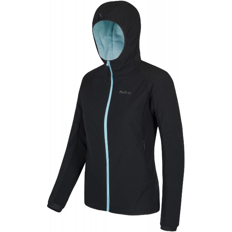 Doudoune à capuche femme MIDLAYER HOODY WOMAN noir Montura Doudoune à capuche femme MIDLAYER HOODY WOMAN noir Montura