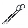 Ski Leash Kevlar Core noir ATK