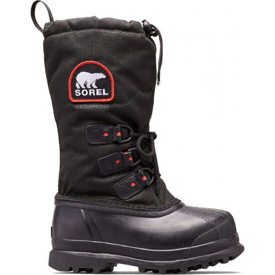 Bottes chaudes femme GLACIER XT black-red -73 Sorel