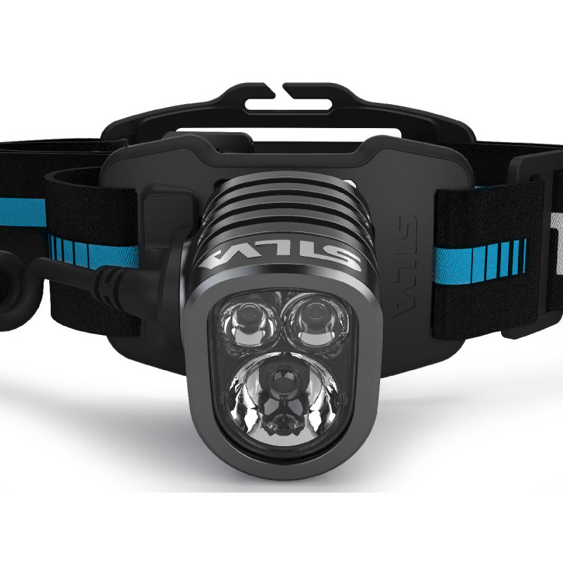 Lampe Frontale 2000 Lumens Lampe frontale rechargeable EXCEED 3X bleu 2000 lumens Silva - Montania