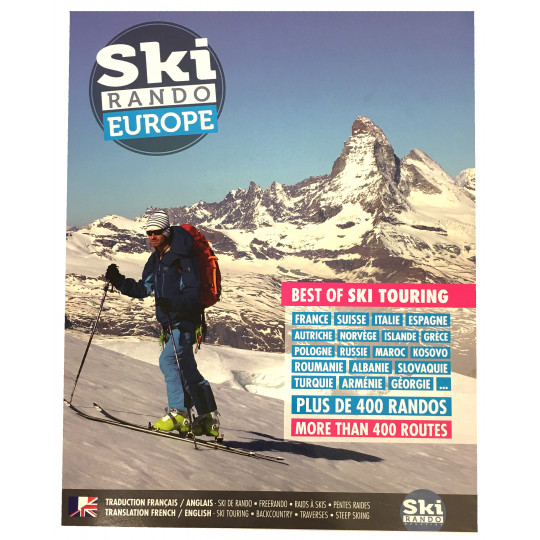 Livre Topo SKI DE RANDO EUROPE - Best of Ski Touring - plus de 400 randos - Sylvio Egéa 2019