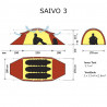 Tente de randonnée SAIVO 3 sand HILLEBERG