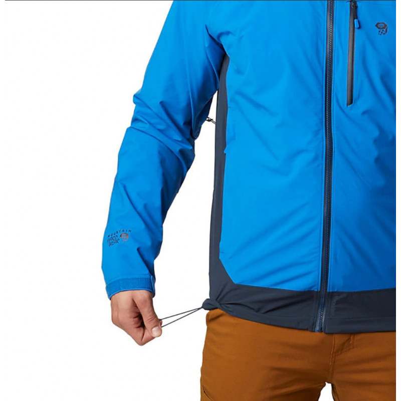 Veste imperméable homme STRETCH OZONIC 2.5L JACKET AltitudeBlue
