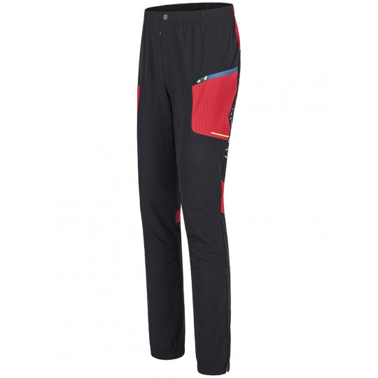Pantalon Softshell SKI STYLE noir-rouge Montura
