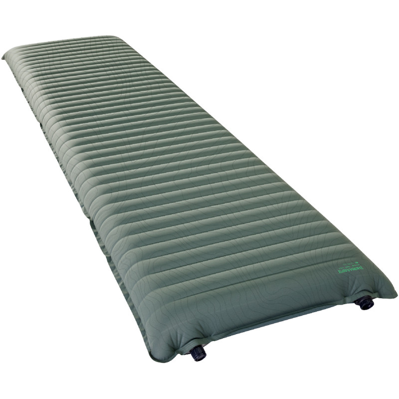 Matelas à gonfler NeoAir TOPO Luxe Rvalue 3.7 WIDE balsam THERMAREST Montania Sport