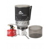 Set réchaud à gaz radiant avec popote intégrée WINDBURNER DUO STOVE 1,8L noir MSR GEAR