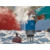 Set réchaud à gaz radiant avec popote intégrée WINDBURNER DUO STOVE 1,8L noir MSR GEAR