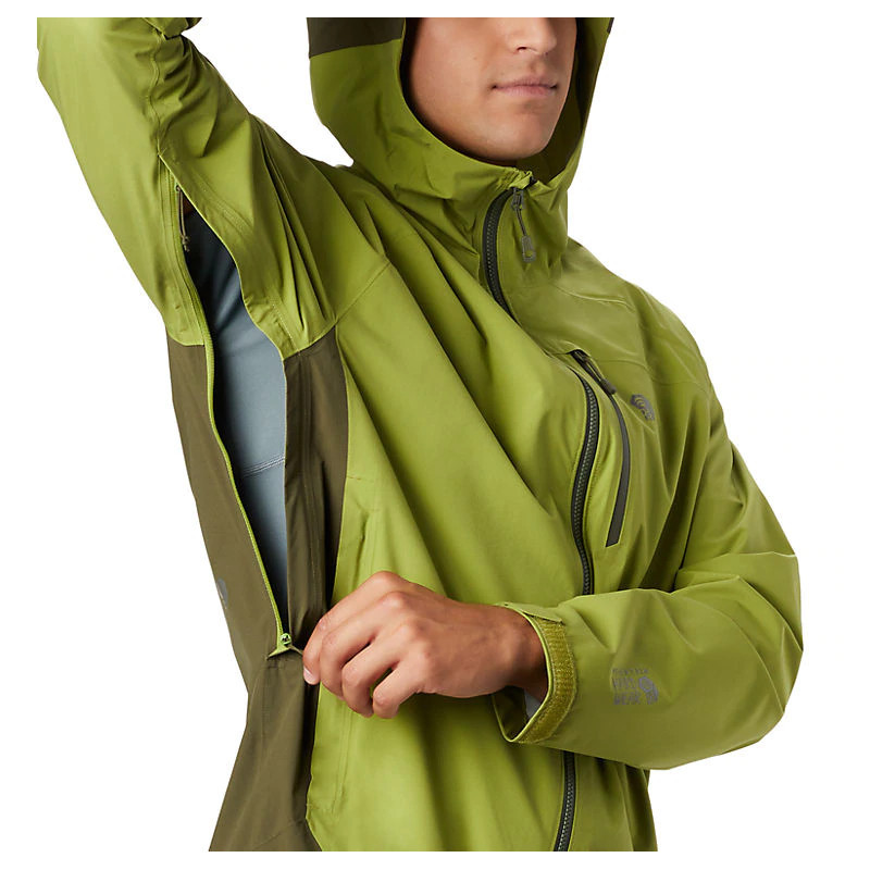 Veste imperméable homme STRETCH OZONIC 2.5L JACKET justgreen Mountain