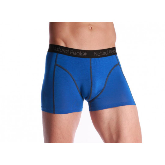 Caleçon fibre de bois 150 DRU BOXER bleu Natural Peak