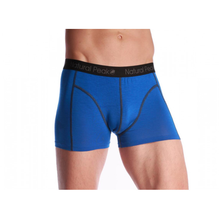 Caleçon fibre de bois 150 DRU BOXER bleu Natural Peak