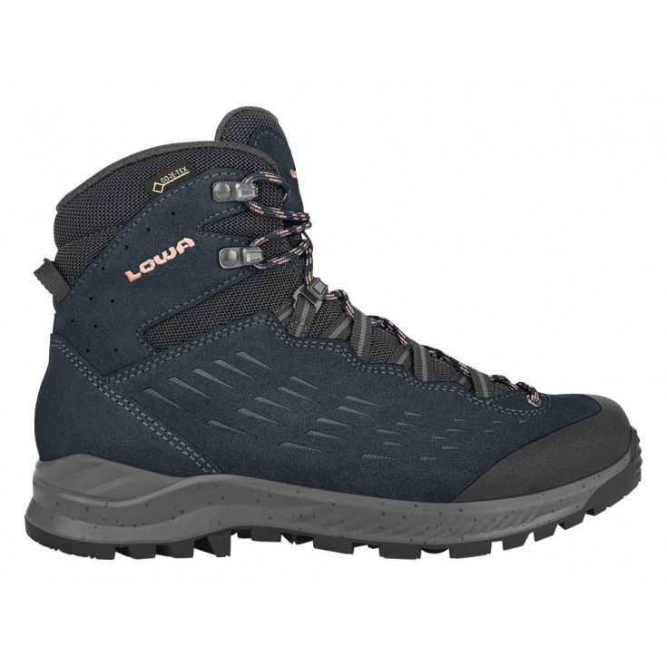 Chaussures de randonnée femme GORETEX EXPLORER II GTX MID W'S navy-rose Lowa