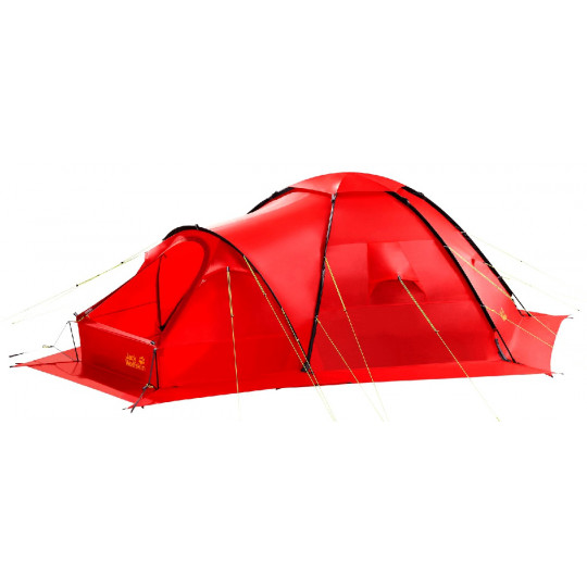 Tente 4 saisons ANTARTICA 3 rouge Jack Wolfskin